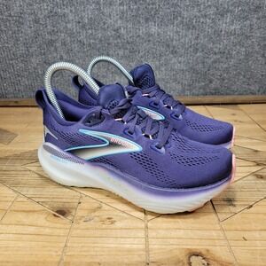 Brooks Glycerin GTS 22 Women's Walking Running Shoes Size 5 Blue Color